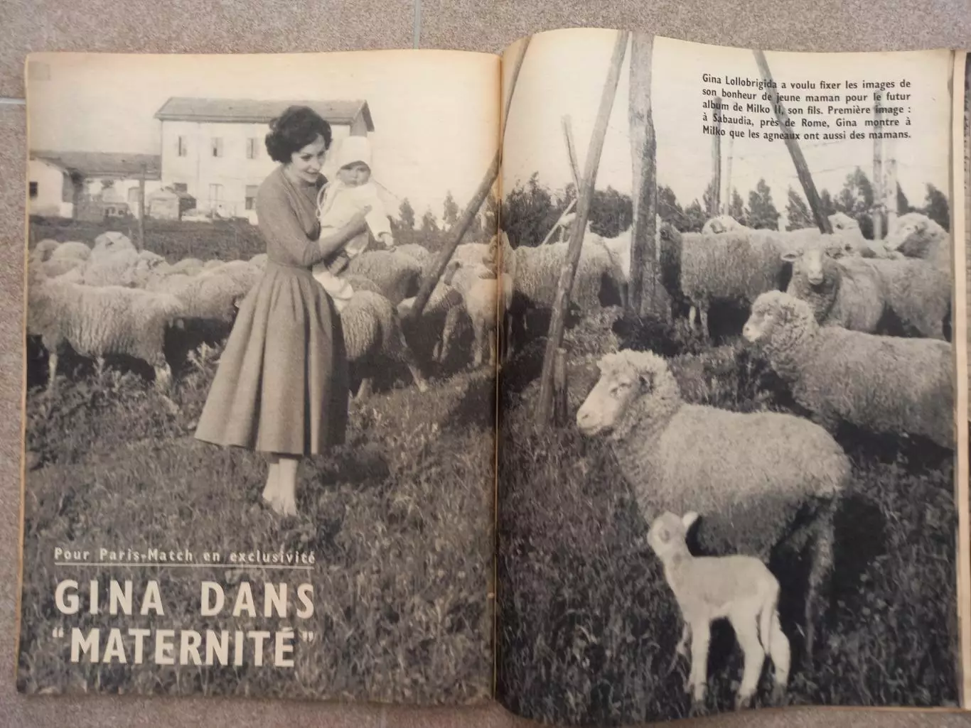 Paris Match 1958 480 Франция Джина Лоллобриджида Королева Елизавета Футбол 4