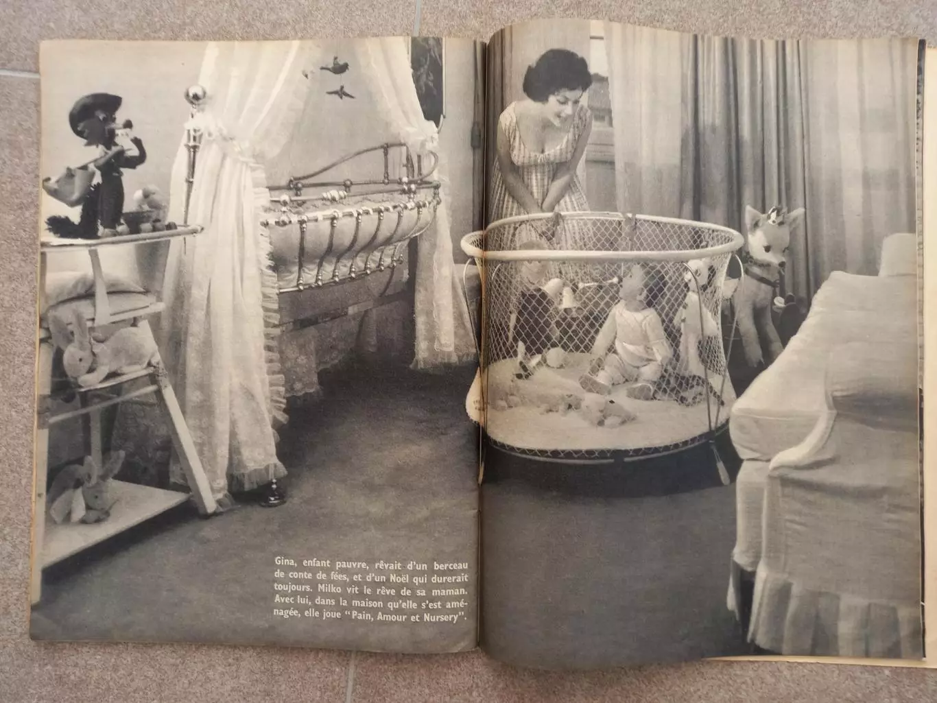 Paris Match 1958 480 Франция Джина Лоллобриджида Королева Елизавета Футбол 5