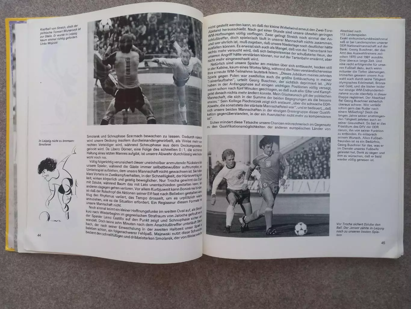 ГДР Fussball Weltmeisterschaft 1982 Sportverlag Berlin Чемпионат мира 1