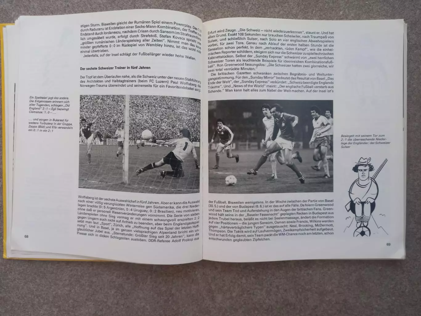 ГДР Fussball Weltmeisterschaft 1982 Sportverlag Berlin Чемпионат мира 2