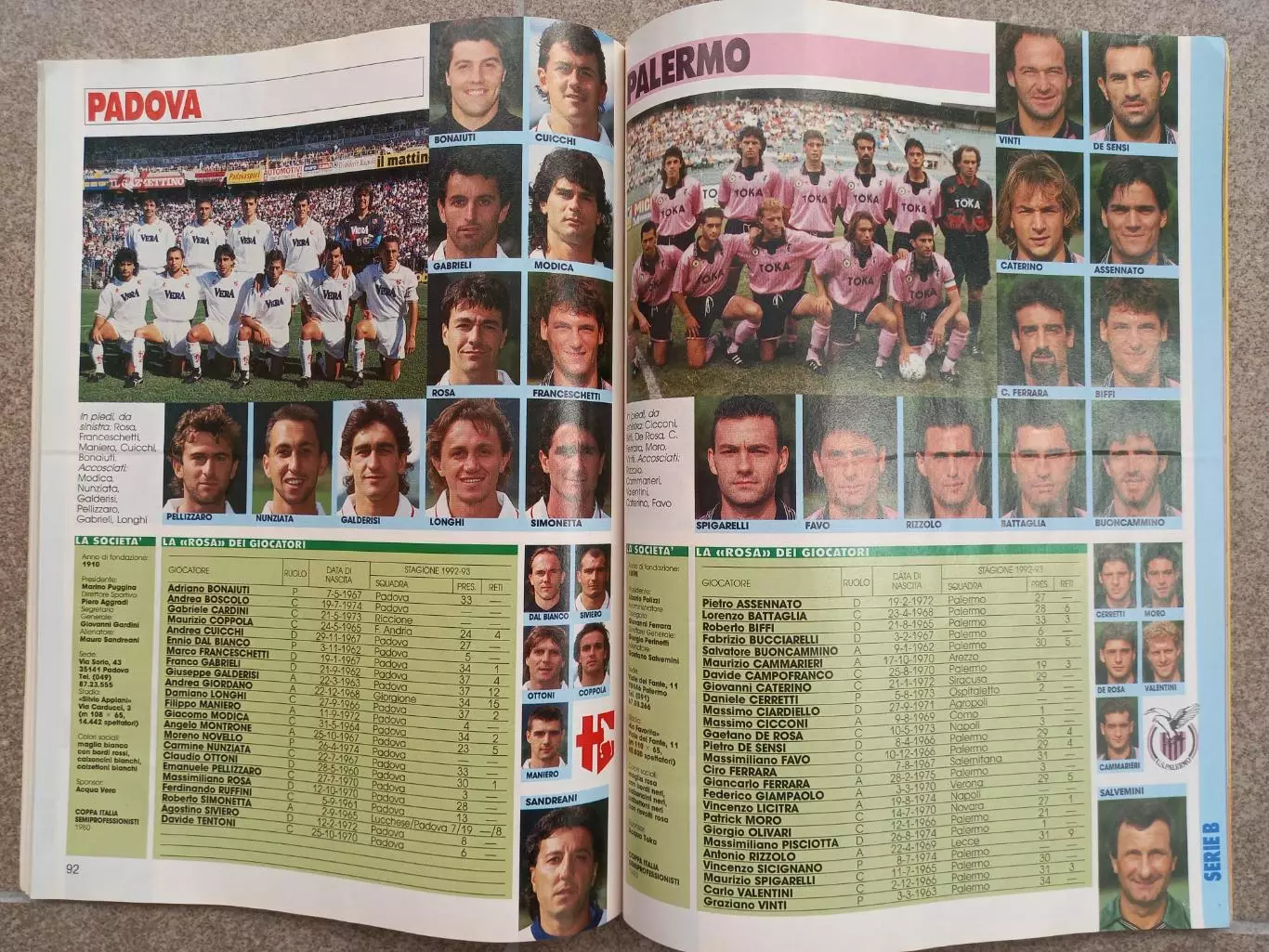 CALCIOITALIA 1993 94 5