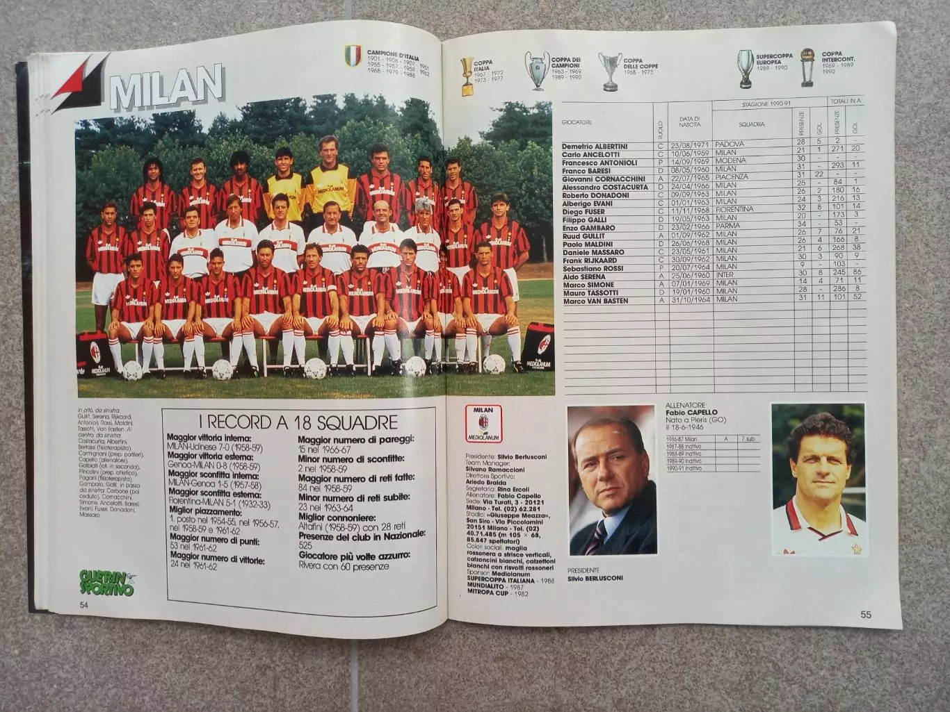 CALCIOITALIA 1991 92 5