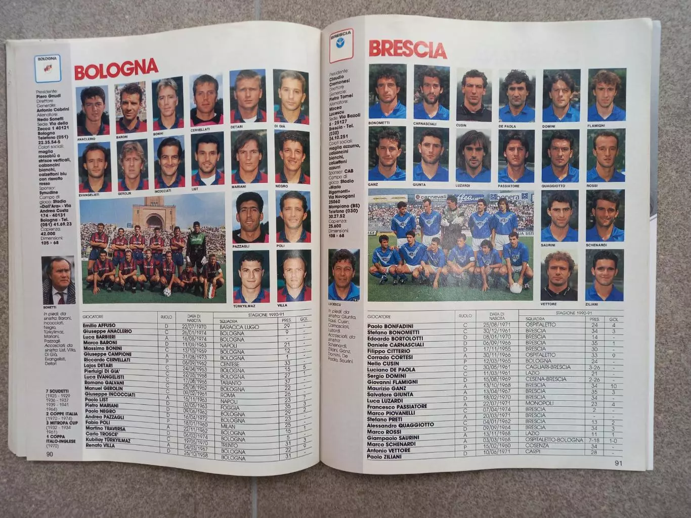 CALCIOITALIA 1991 92 7