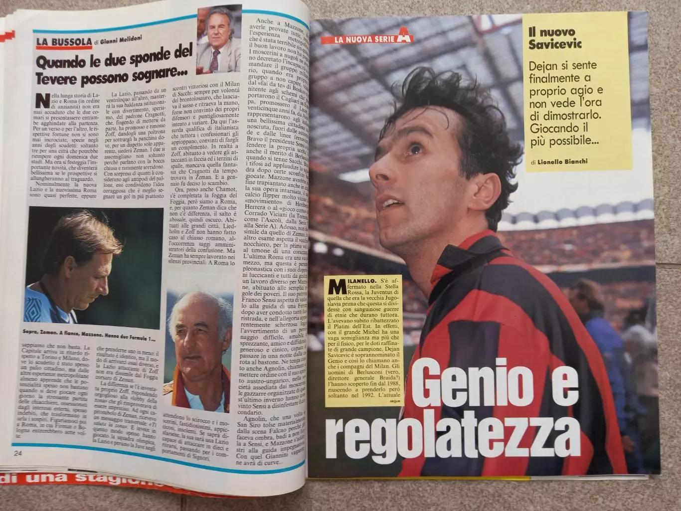 Guerin sportivo 1994 32-33 ОБЛОЖКА ПОВРЕЖДЕНА 5