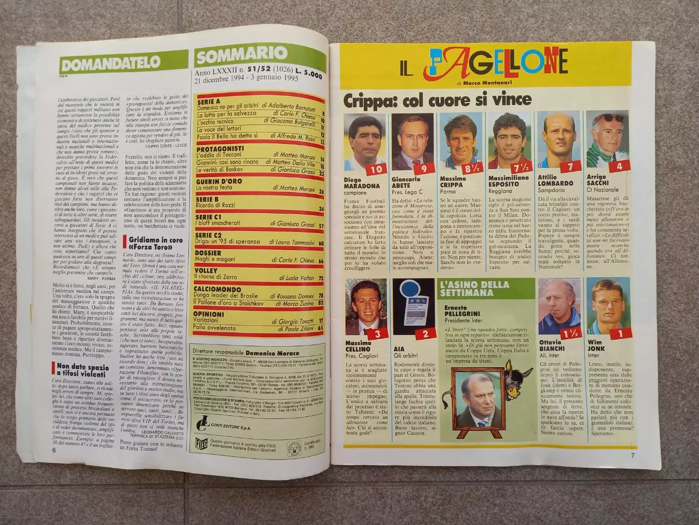 Guerin sportivo 1994 51 - 52 БЕЗ ВКЛАДКИ 1