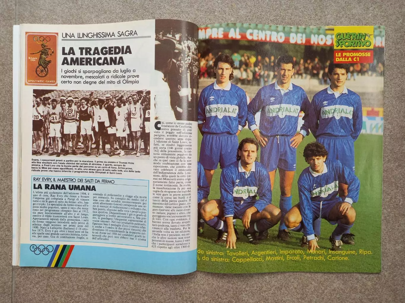 Guerin sportivo 1992 28 БЕЗ МИНИПОСТЕР ANDRIA E MONZA 4