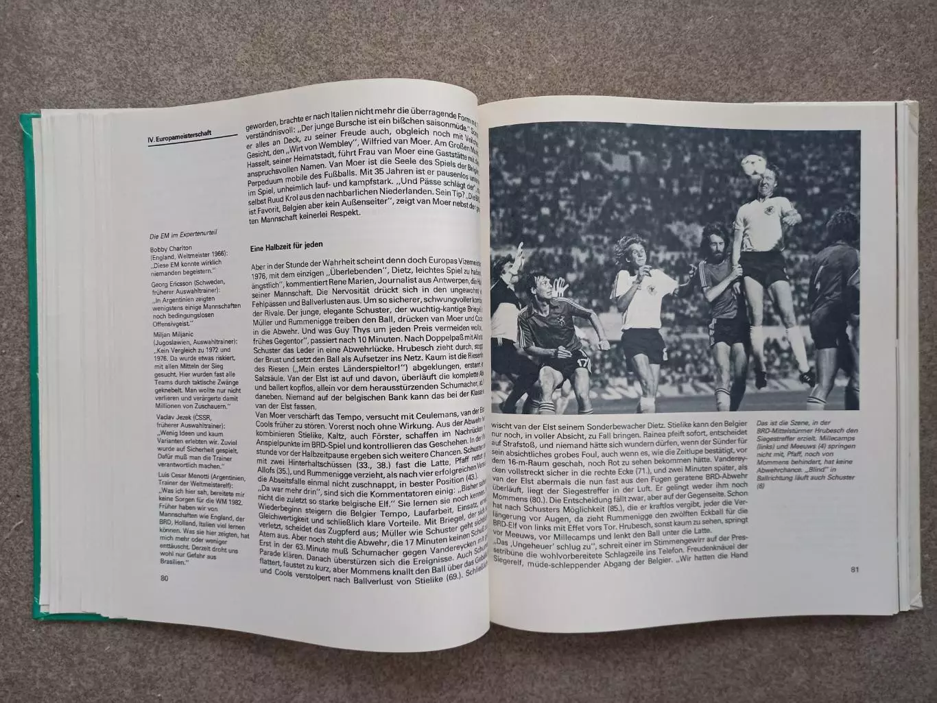 ГДР Fussball Europameisterschaft 1980 Sportverlag Berlin Чемпионат Европы 1