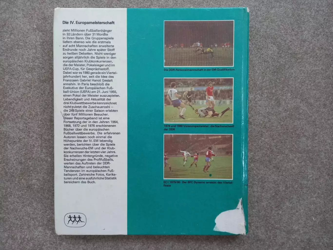 ГДР Fussball Europameisterschaft 1980 Sportverlag Berlin Чемпионат Европы 6