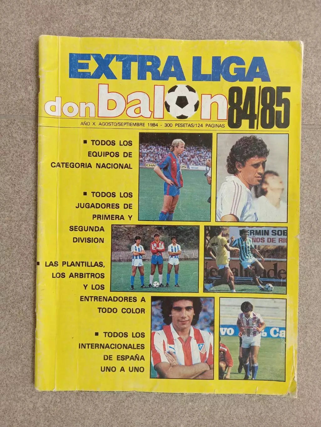 don balon extra liga 1984 85