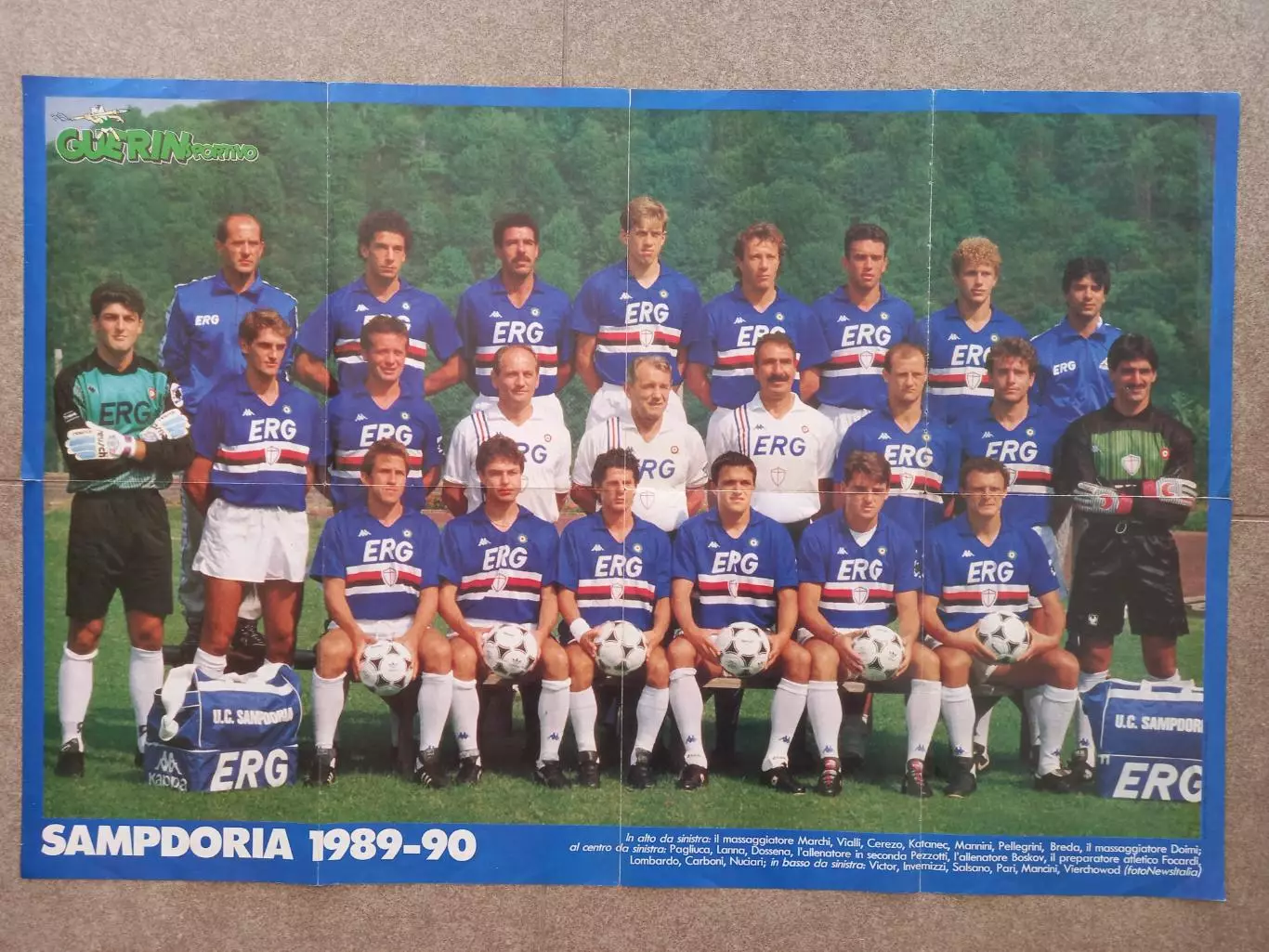 Sampdoria 1989 90 Lazio Roma 1988 89 А1
