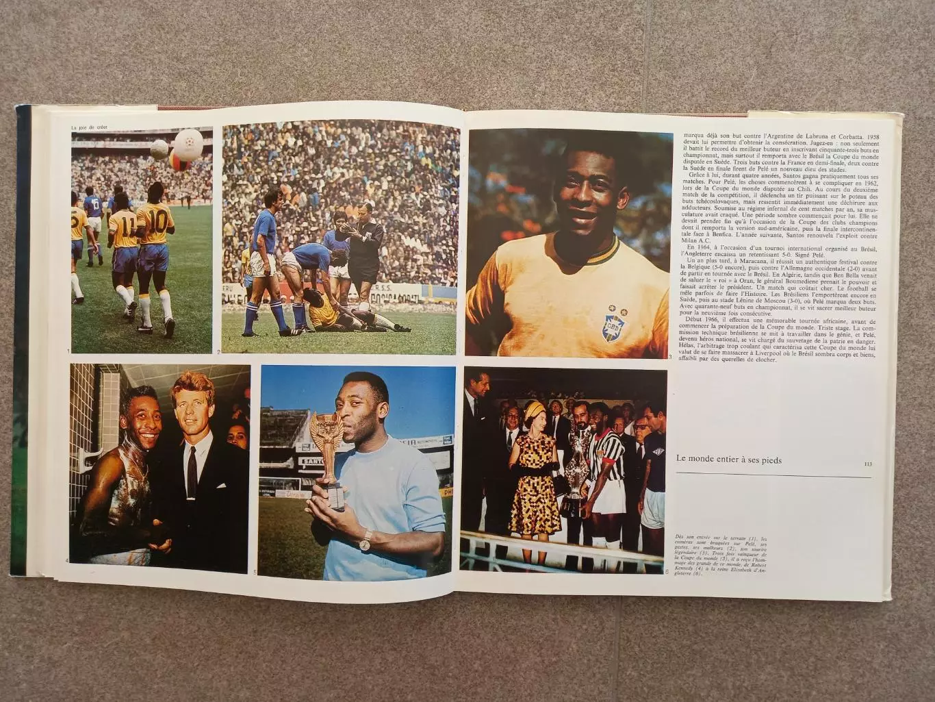 Joies du football Франция 1973 2