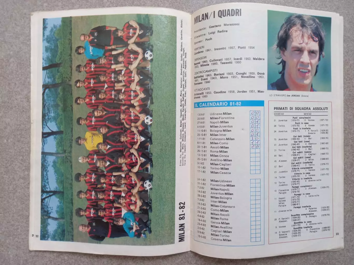 Guerin sportivo Piccola guida campeonato 81 82 4
