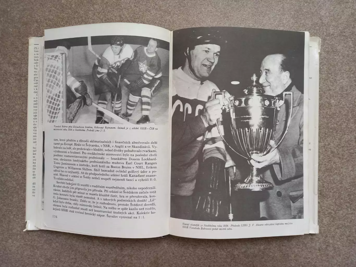 Чехословакия Zlata kniha hokeje 1978 Хоккей 1