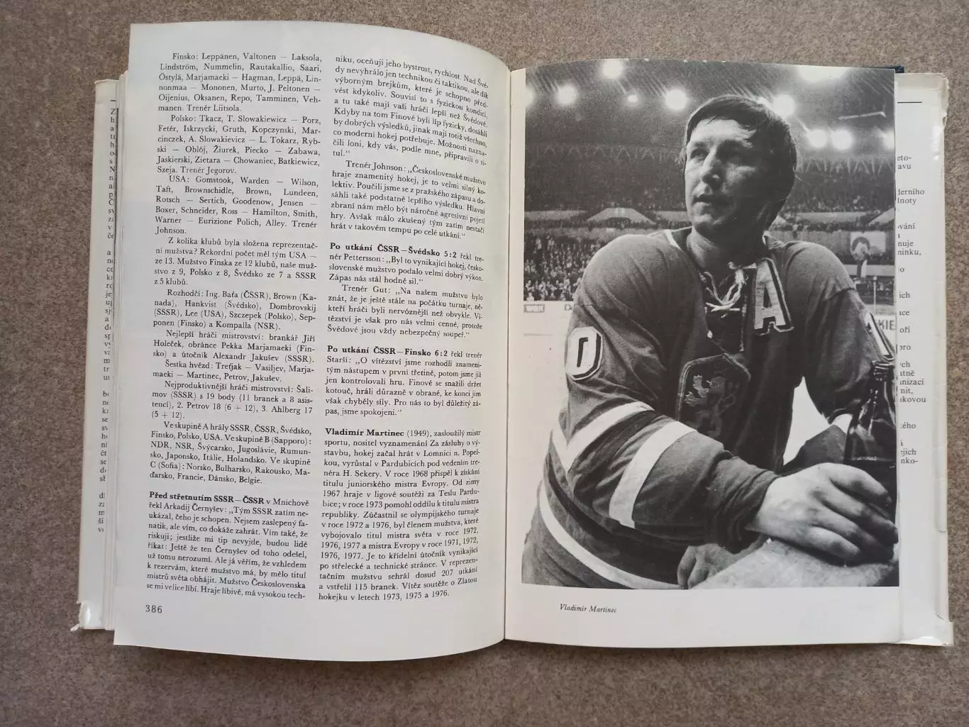 Чехословакия Zlata kniha hokeje 1978 Хоккей 4