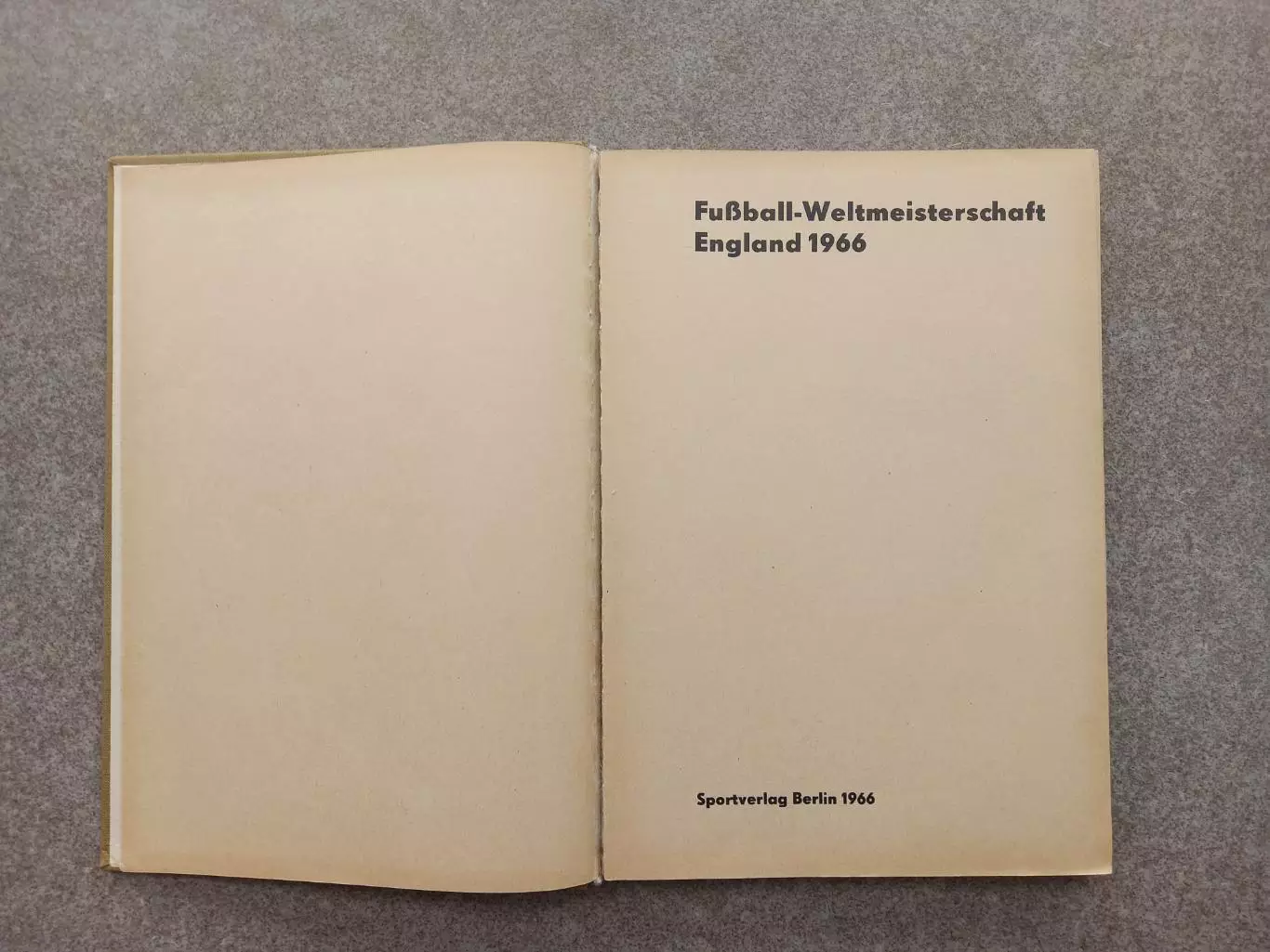 ГДР Fussball Weltmeisterschaft 1966 Sportverlag Berlin Чемпионат мира 1