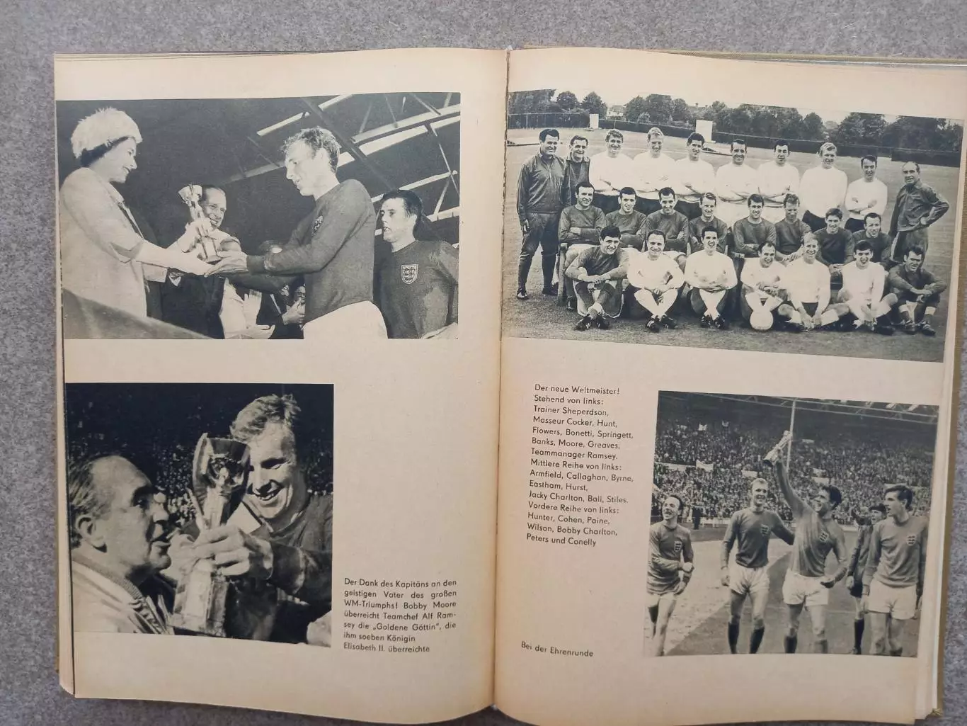 ГДР Fussball Weltmeisterschaft 1966 Sportverlag Berlin Чемпионат мира 5