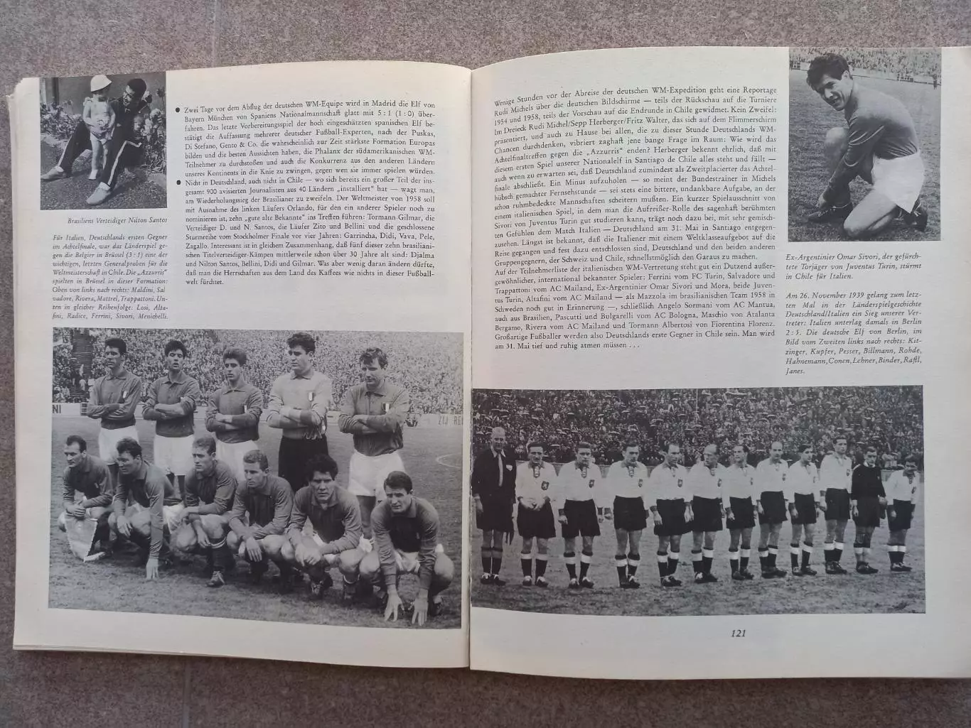 Германия WM 1962 Футбол Чемпионат мира 2