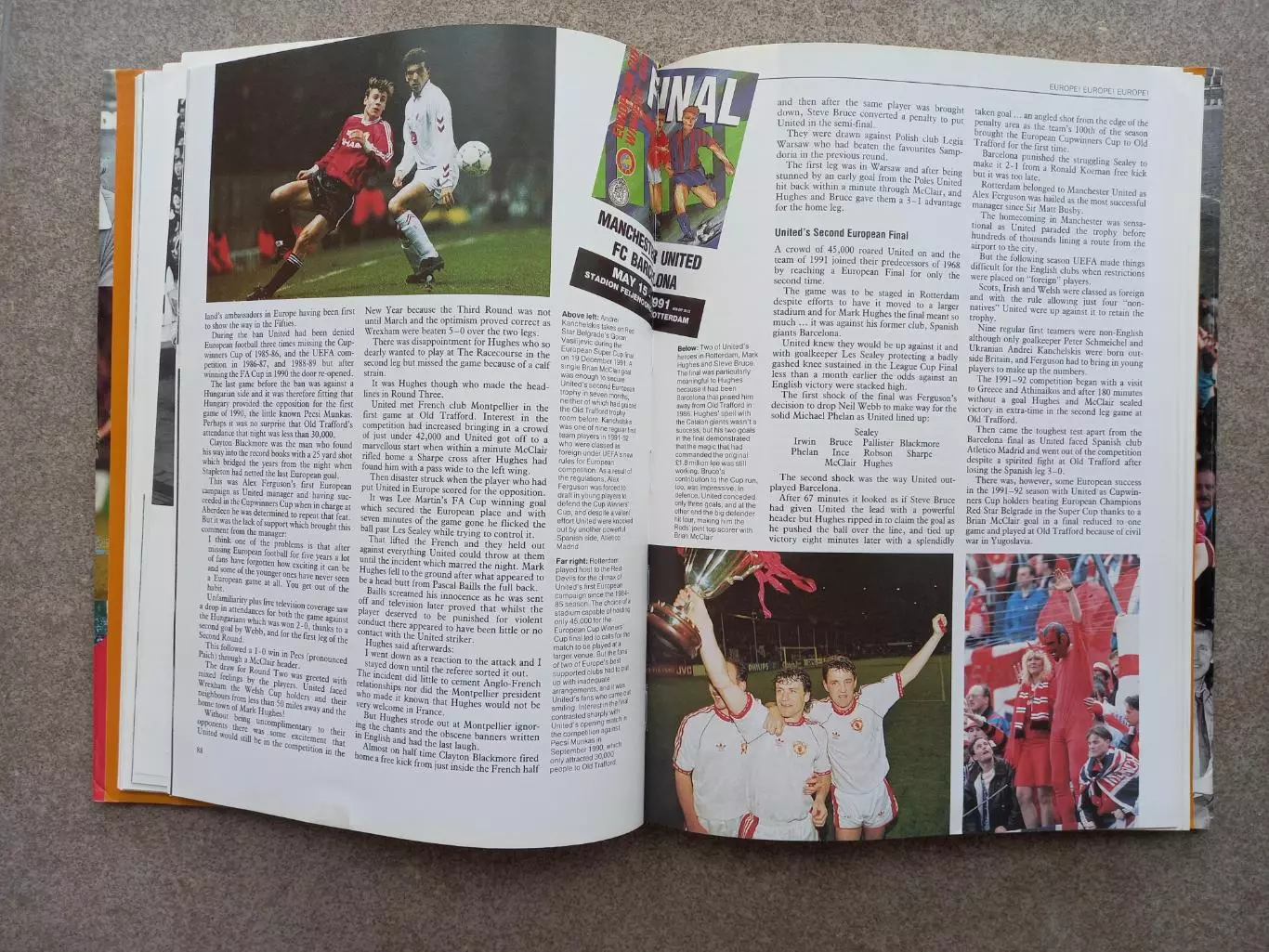 Англия Manchester United 1878 - 1994 Футбол Манчестер Юнайтед 3