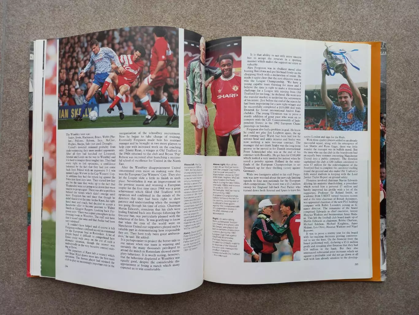 Англия Manchester United 1878 - 1994 Футбол Манчестер Юнайтед 6