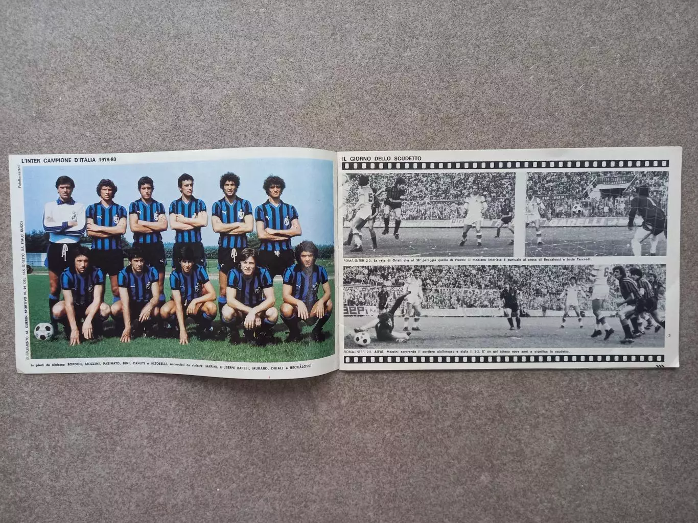Италия Inter Campione 1979 - 80 Футбол 1