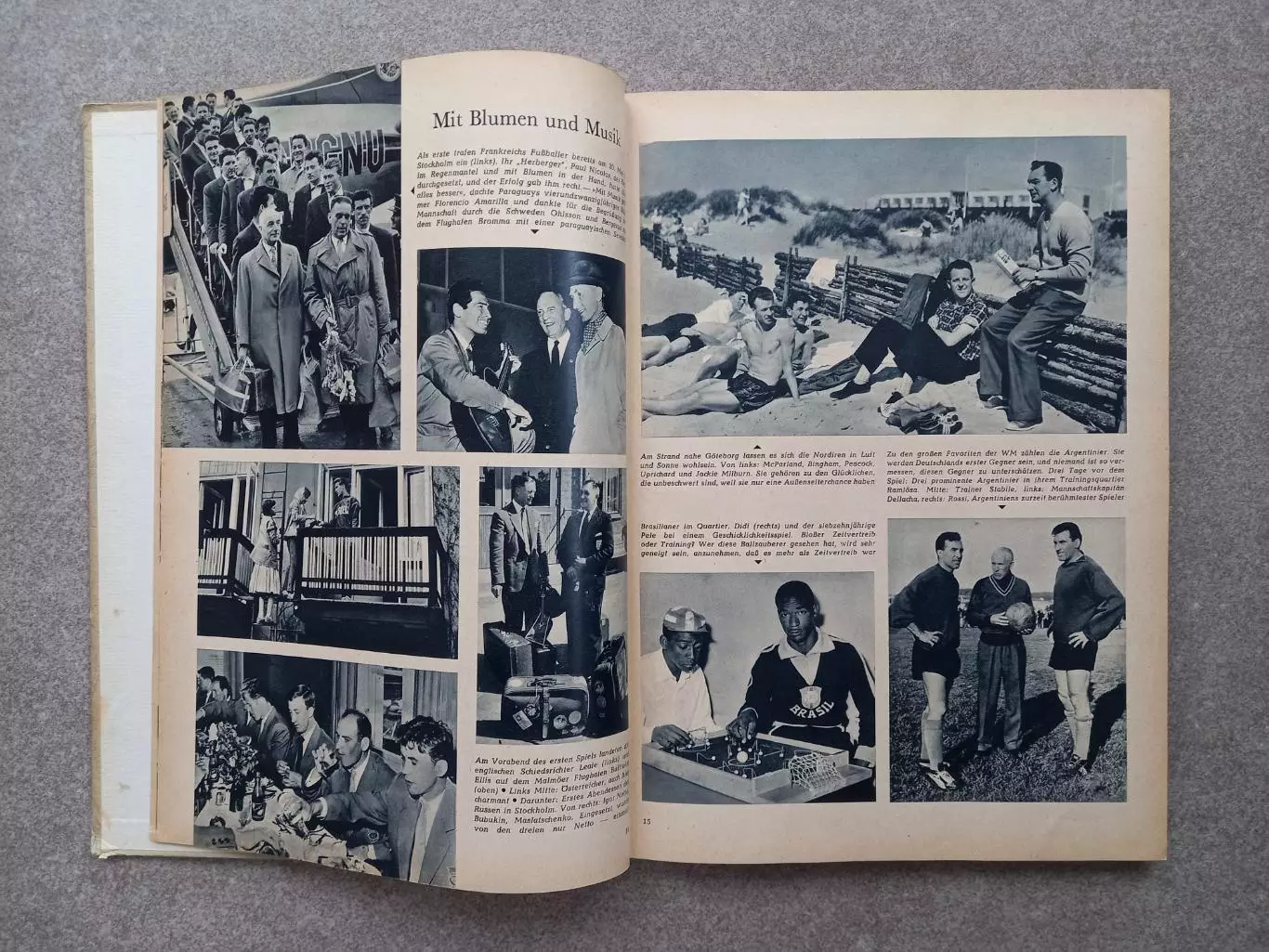 Германия WM 1958 Burda Verlag Футбол Чемпионат мира 1