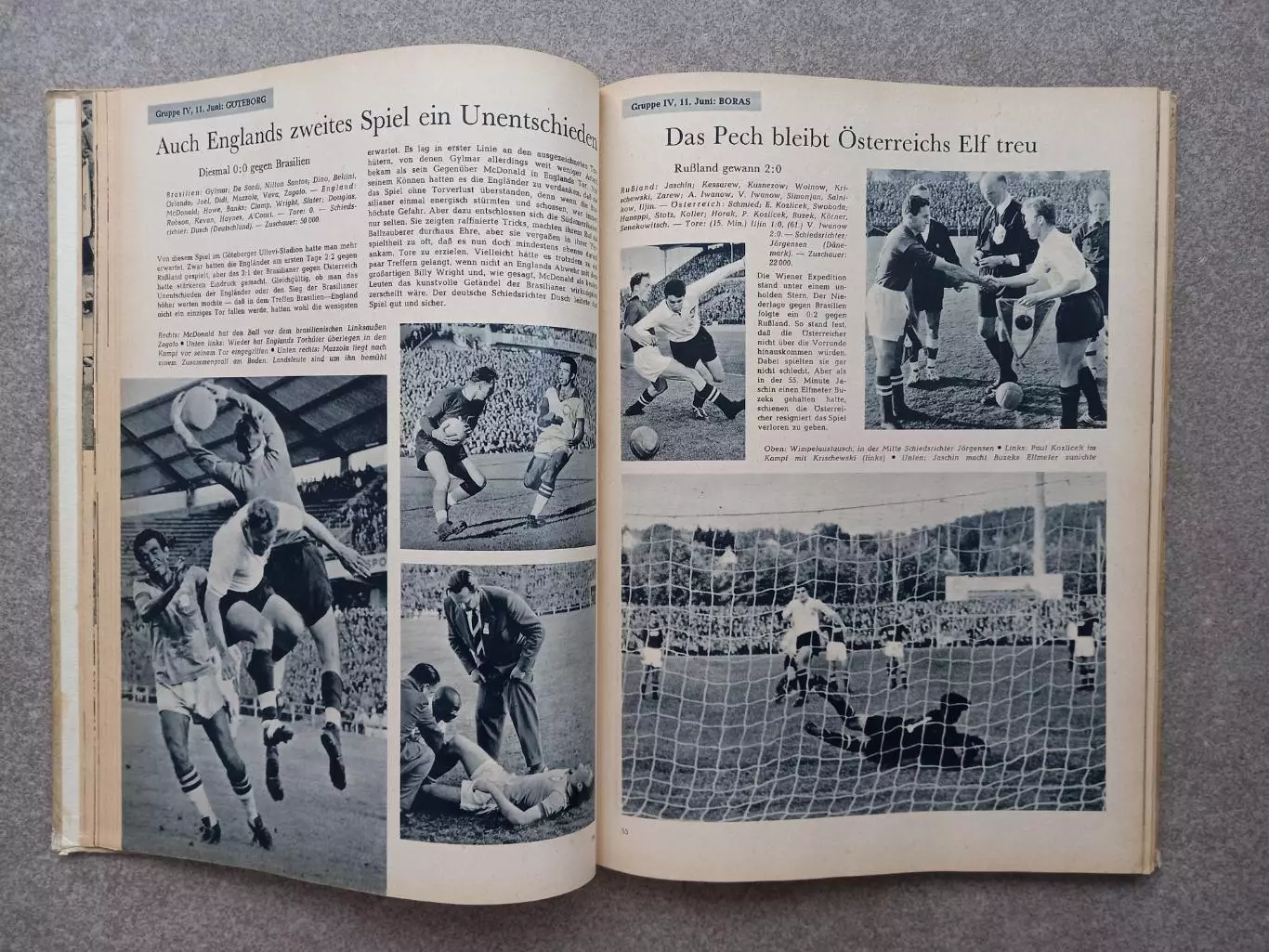 Германия WM 1958 Burda Verlag Футбол Чемпионат мира 3