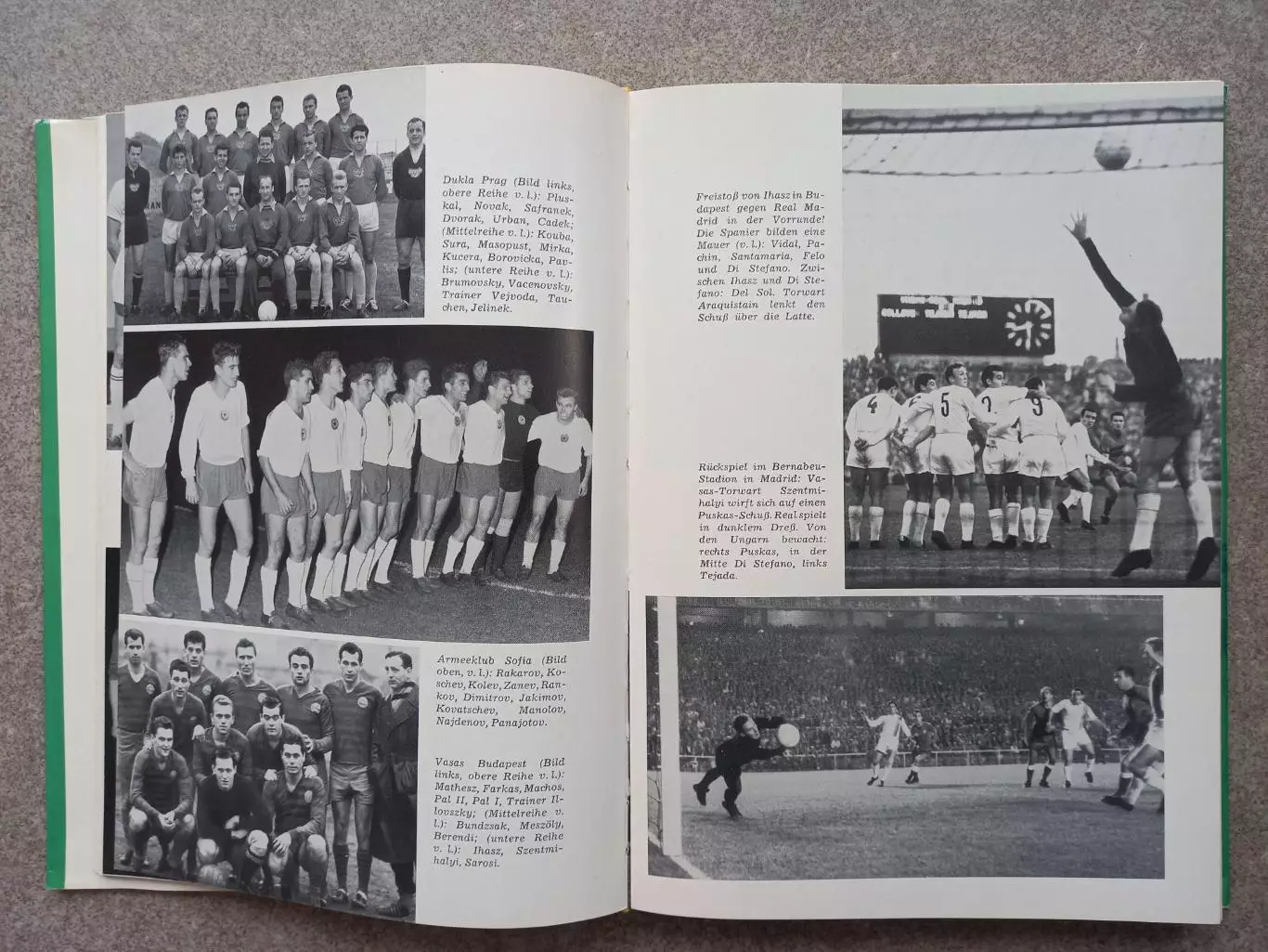 Германия EUROPAPOKAL 1962 Copress Футбол Кубок чемпионов 1961 - 62 2