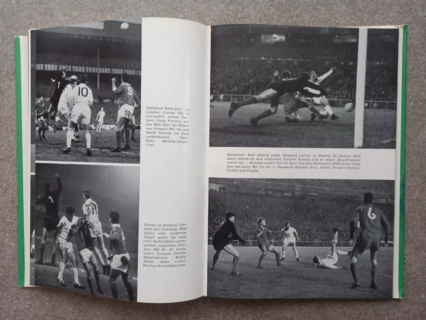 Германия EUROPAPOKAL 1962 Copress Футбол Кубок чемпионов 1961 - 62 4