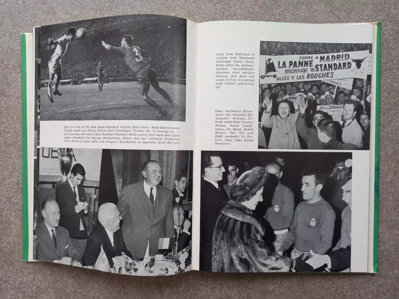 Германия EUROPAPOKAL 1962 Copress Футбол Кубок чемпионов 1961 - 62 5