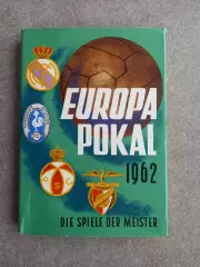 Германия EUROPAPOKAL 1962 Copress Футбол Кубок чемпионов 1961 - 62