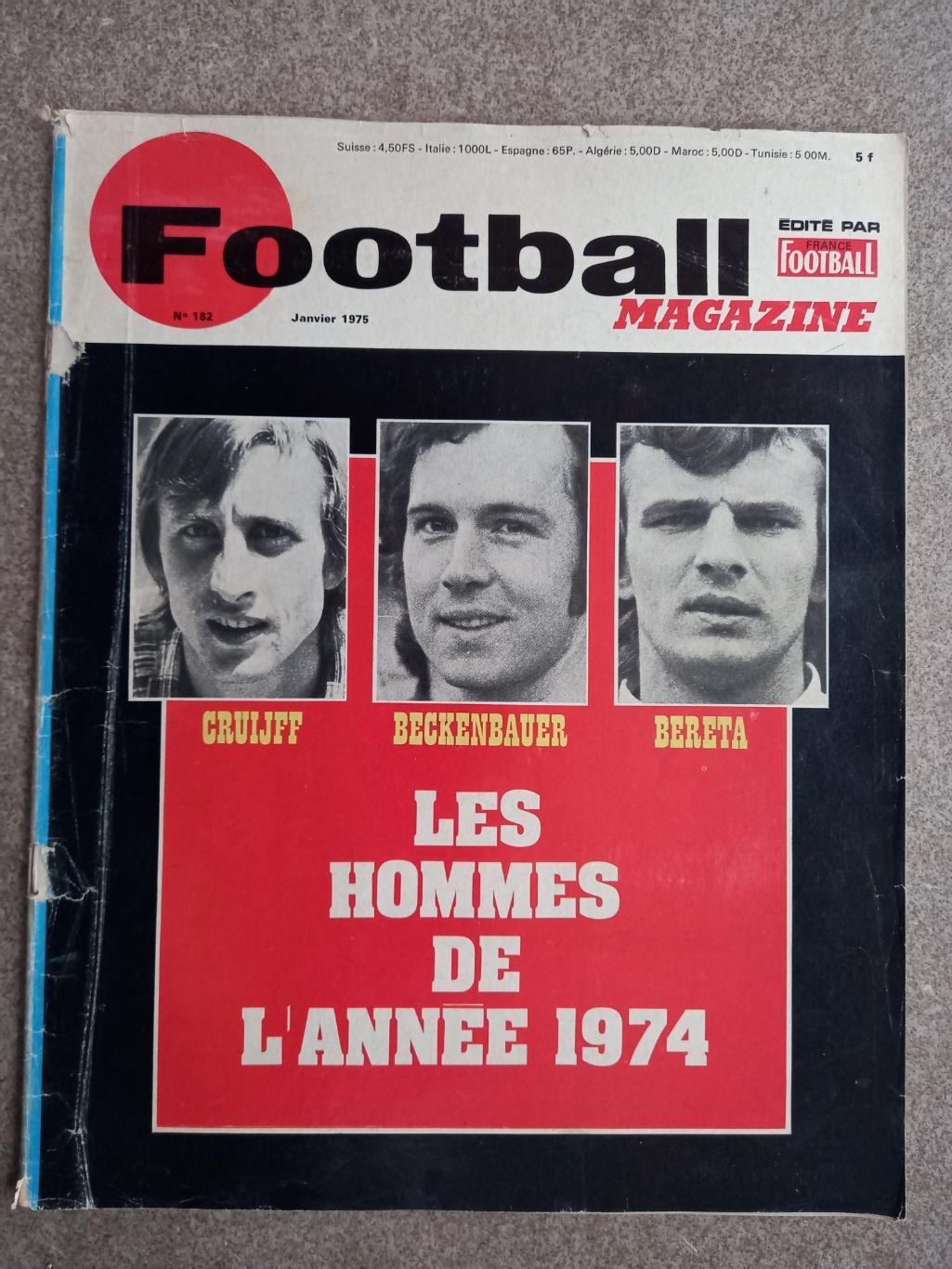 Football magazine 1975 182