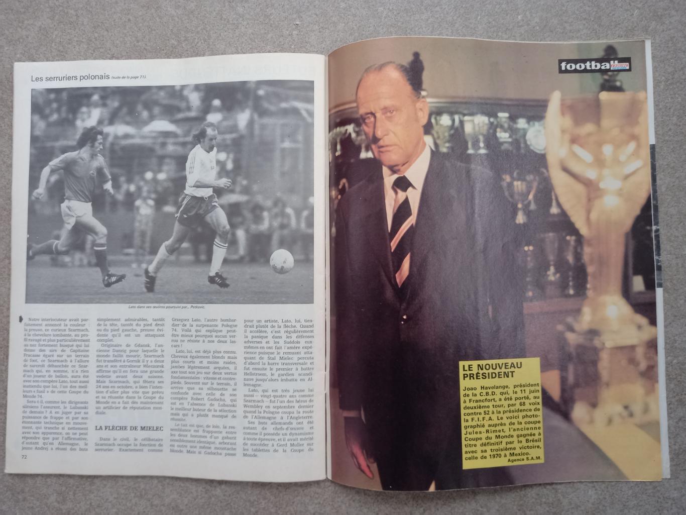 Football magazine 1974 176 4