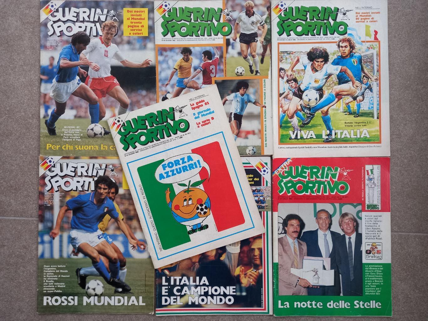 Guerin sportivo 1982 23-24-25-26-27-28-29