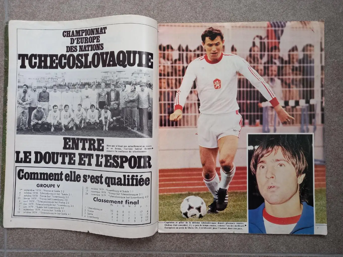 Foot Goal supplement 1979 2