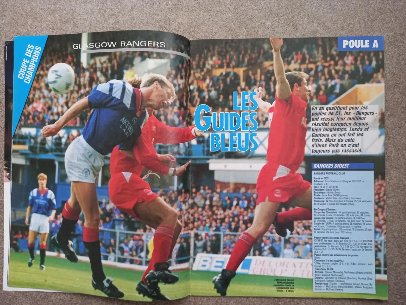 Onze mondial HS 11 1992 2