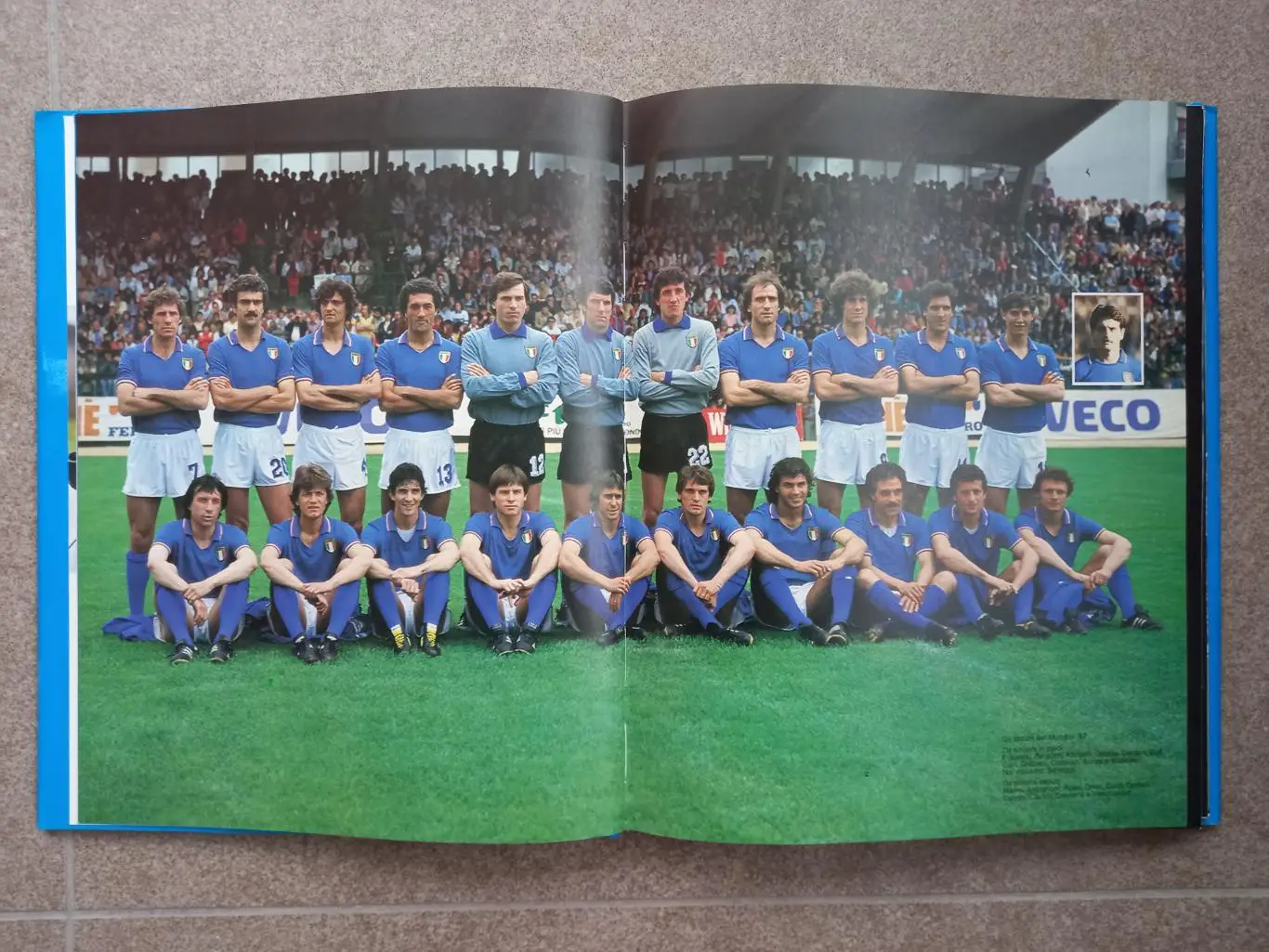 Чемпионат мира 1982 Azzurro Mundial Италия 128 стр. 21х30 1