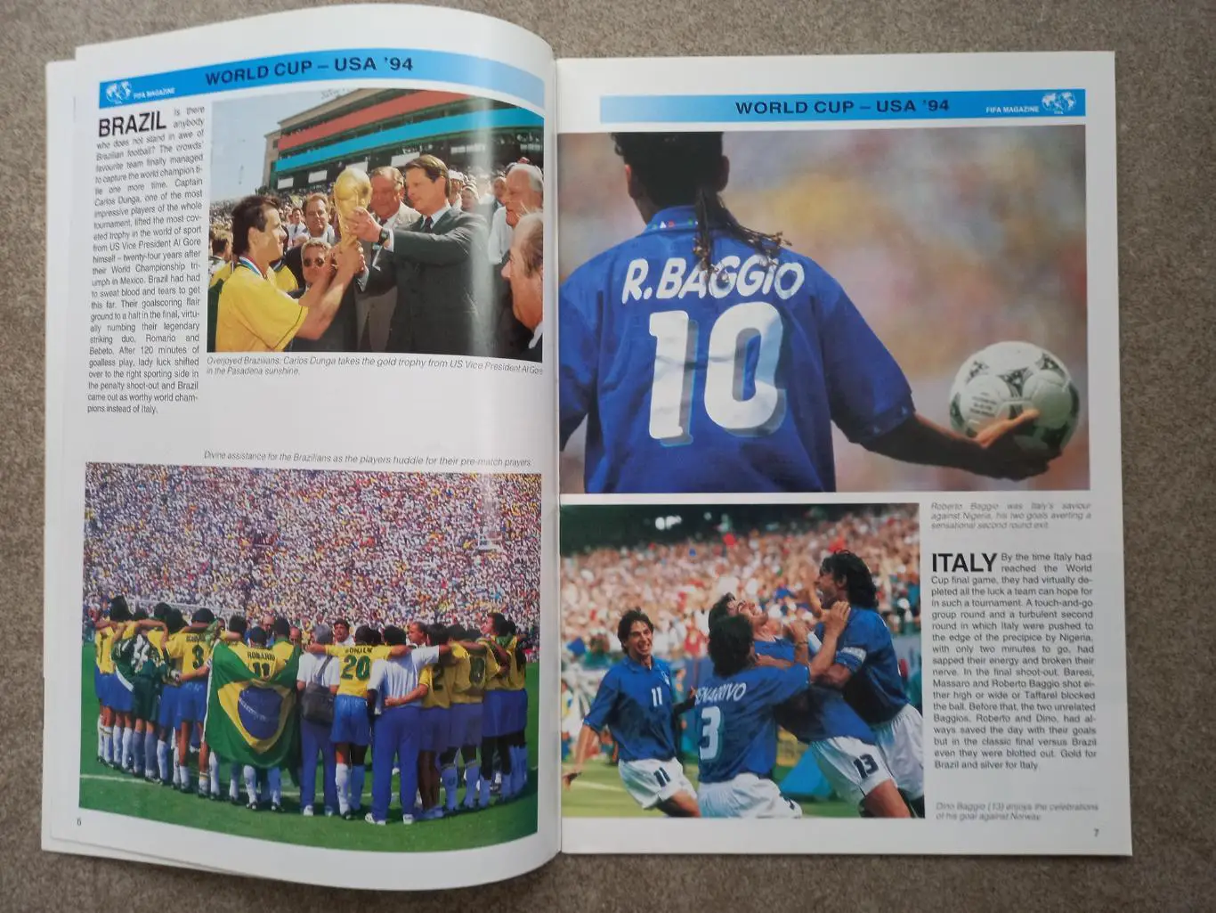 FIFA Magazine 1990 Чемпионат мира. 40 стр. 2