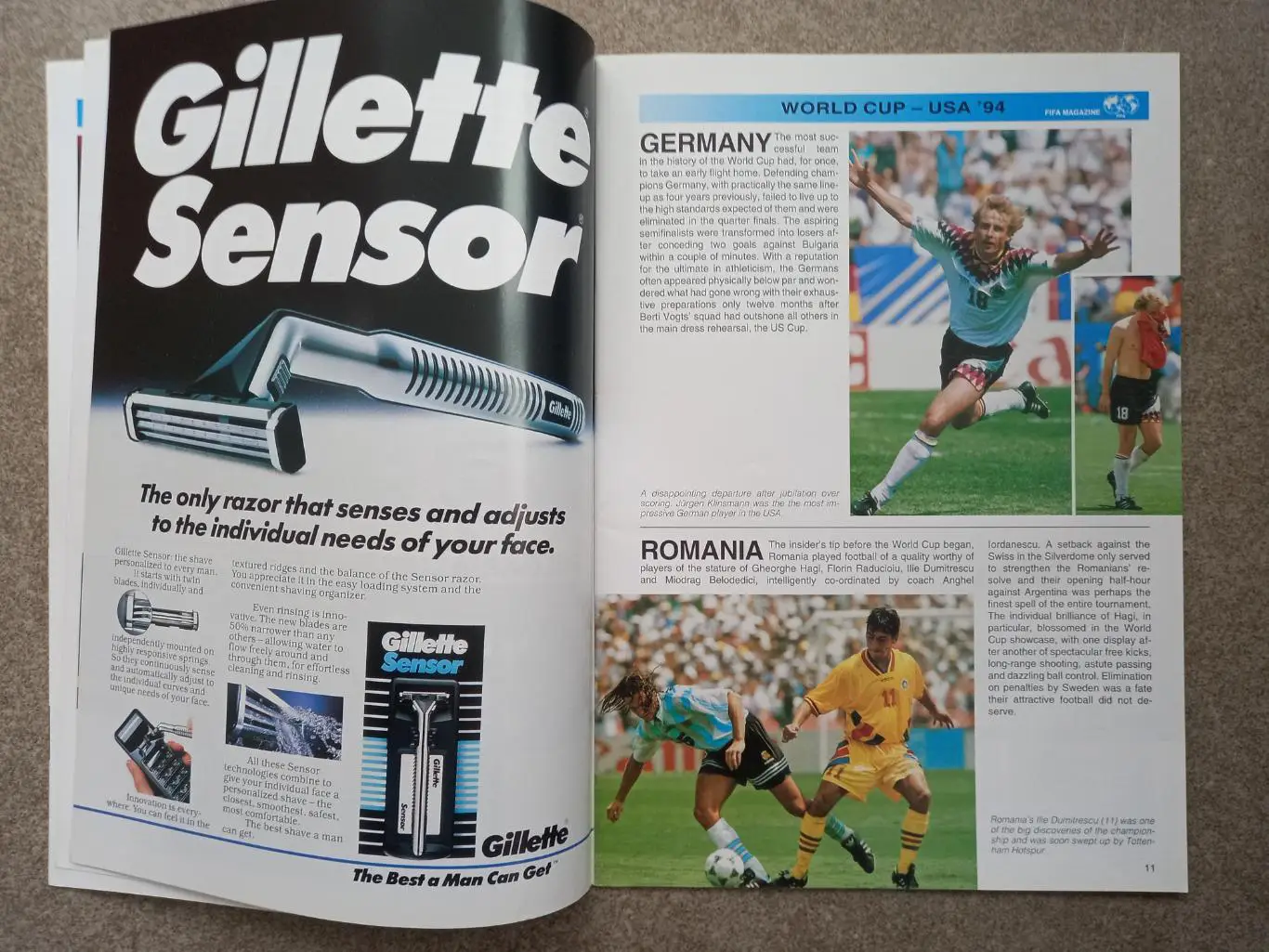 FIFA Magazine 1990 Чемпионат мира. 40 стр. 3