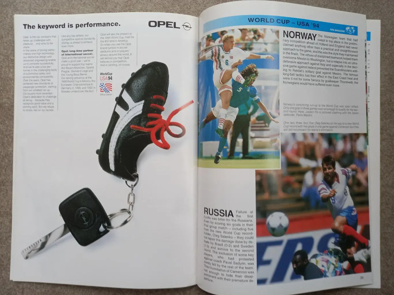 FIFA Magazine 1990 Чемпионат мира. 40 стр. 5