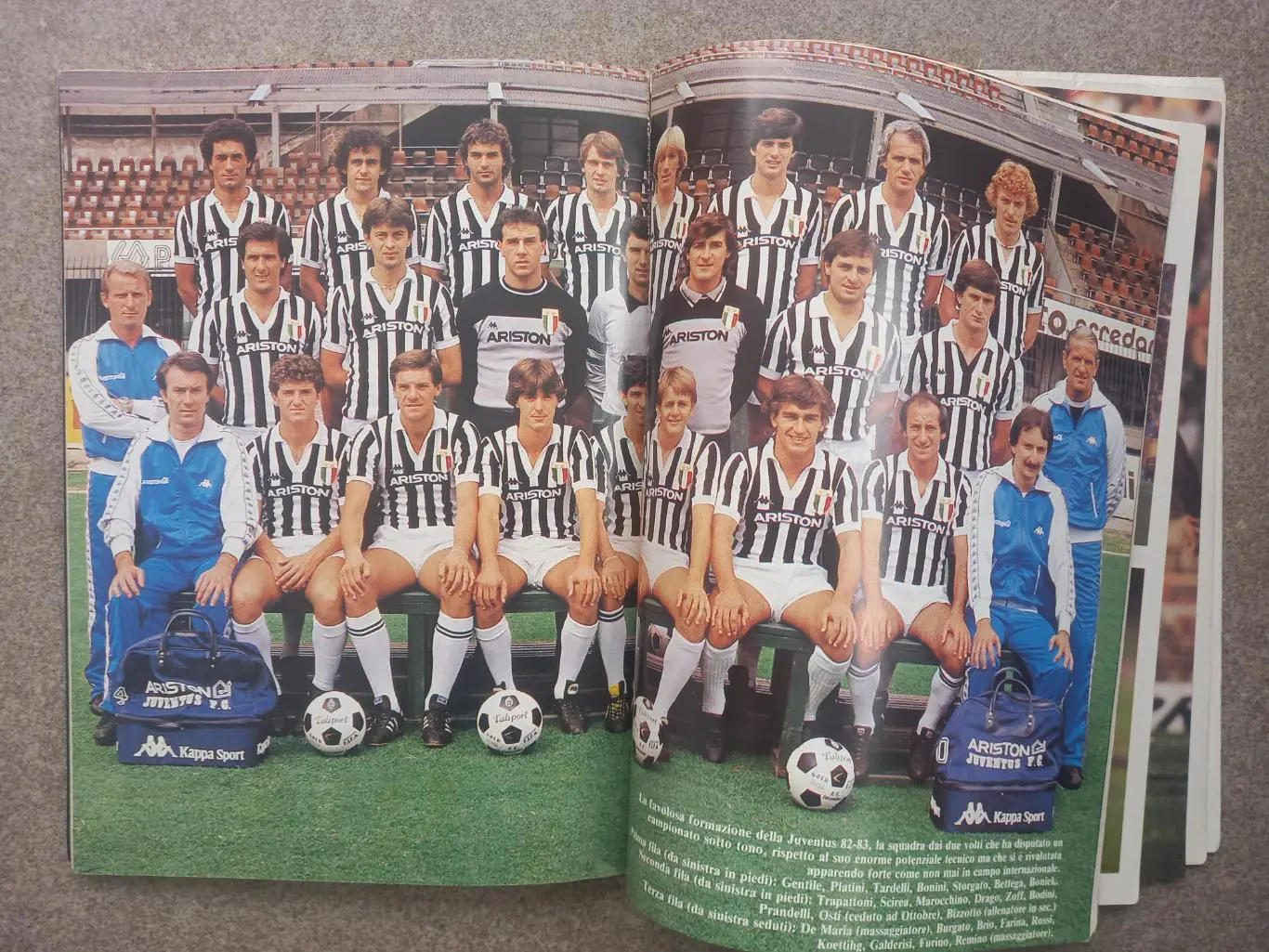 Футбол Ювентус La Juve di Platini 1983 4