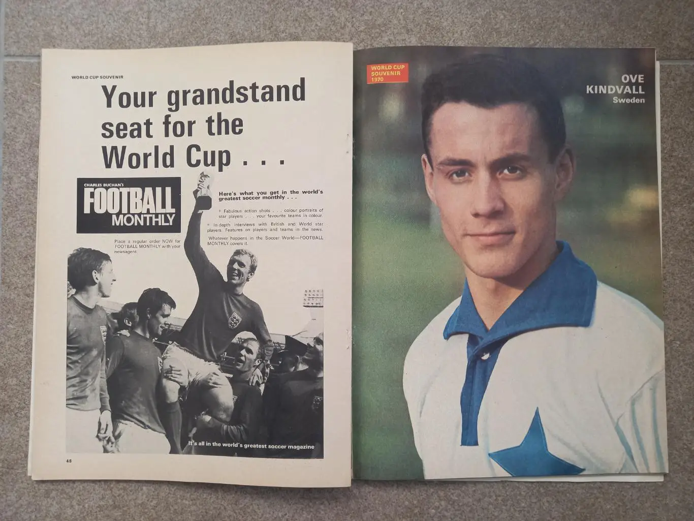 World Cup souvenir 1970 6