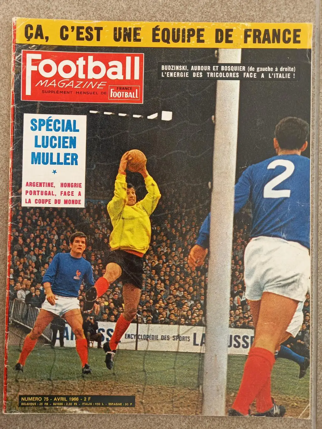 Football magazine 1966 75