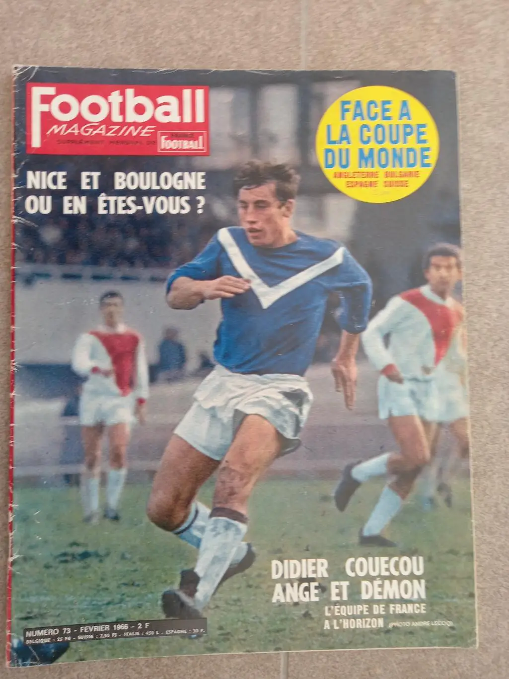 Football magazine 1966 73