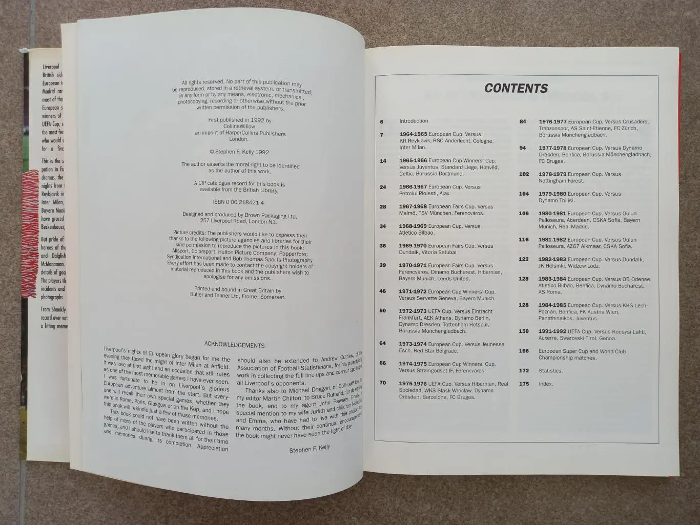 Ливерпуль LIVERPOOL IN EUROPE 1992 1