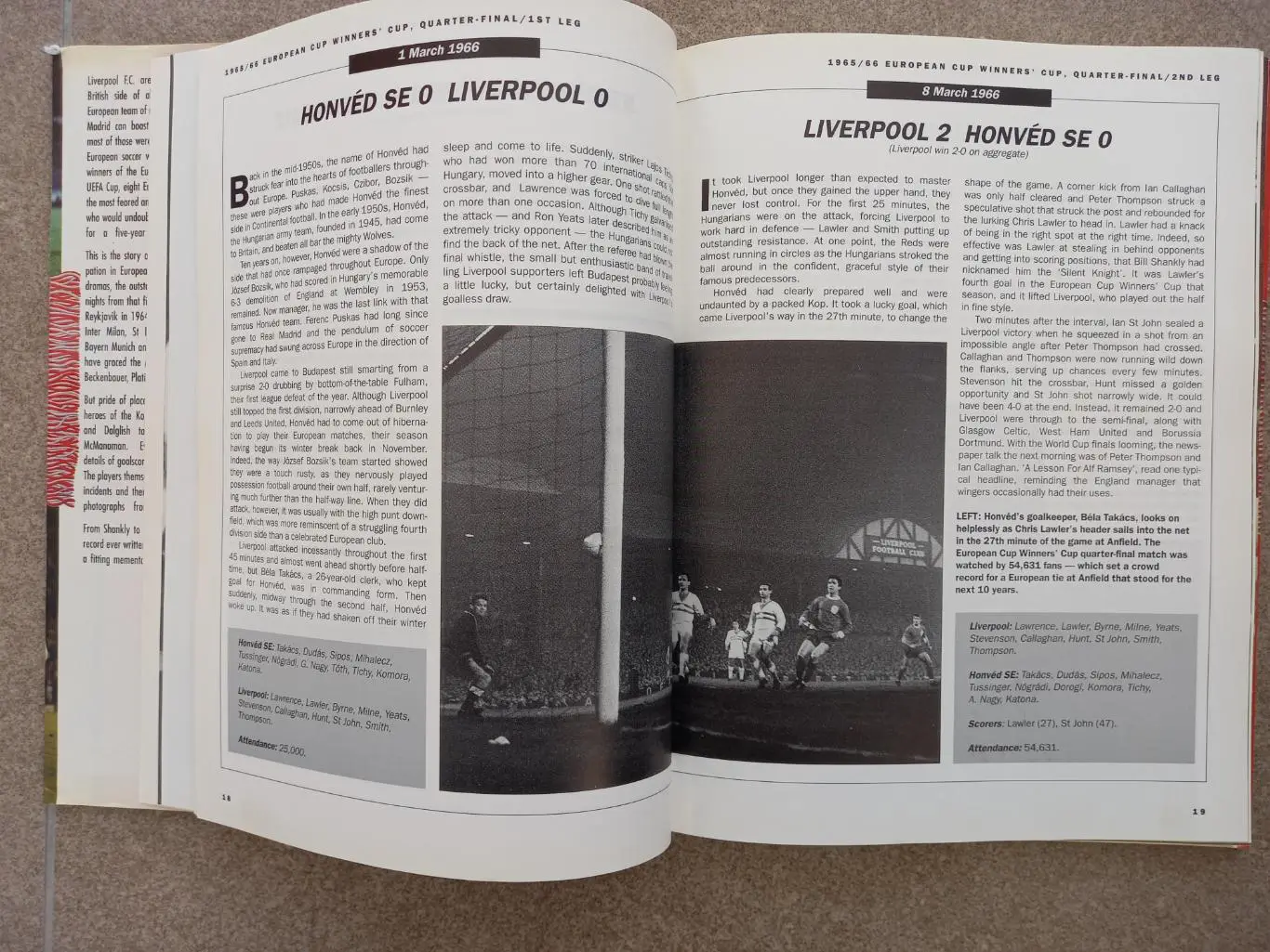 Ливерпуль LIVERPOOL IN EUROPE 1992 2