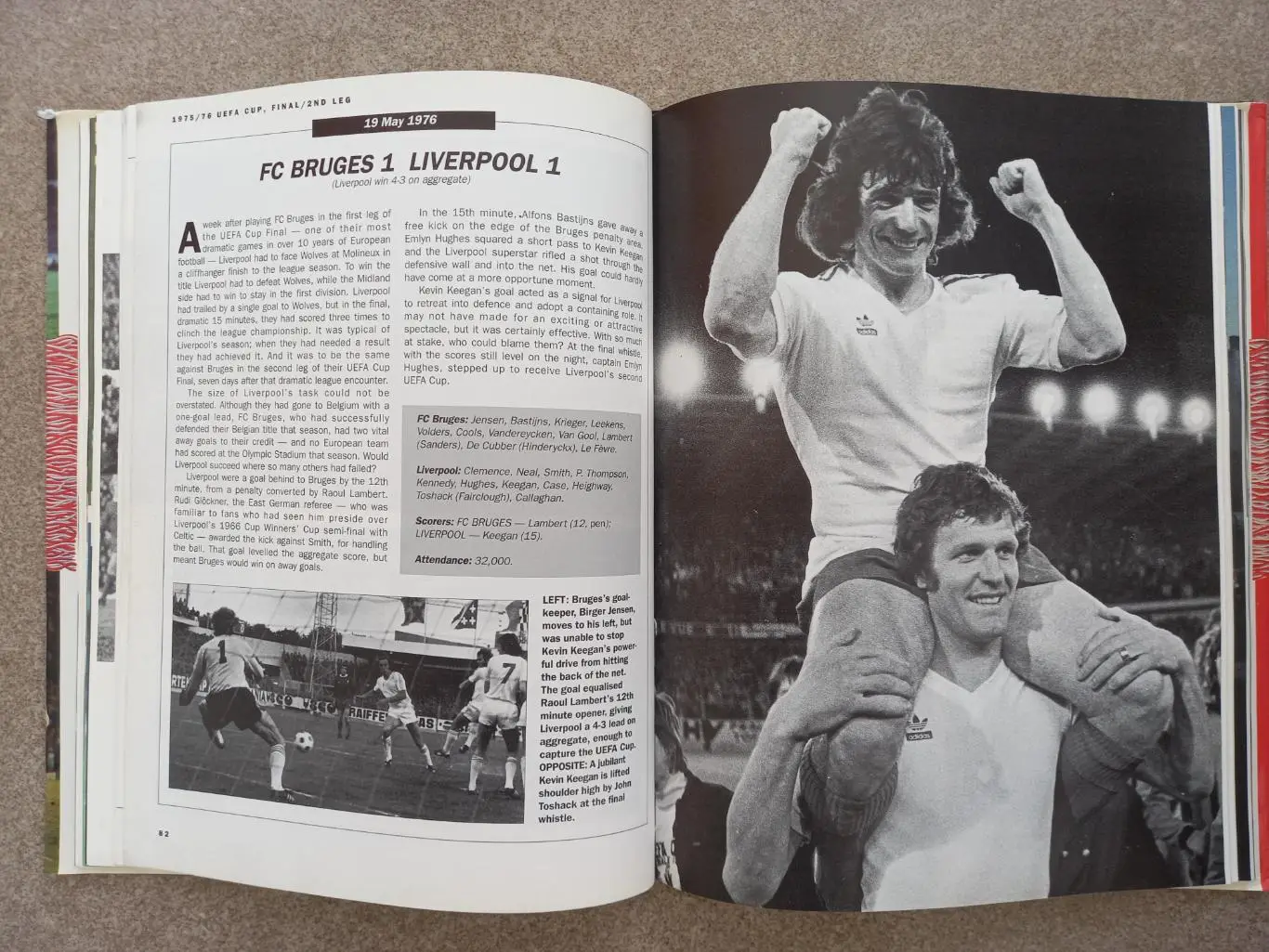 Ливерпуль LIVERPOOL IN EUROPE 1992 5