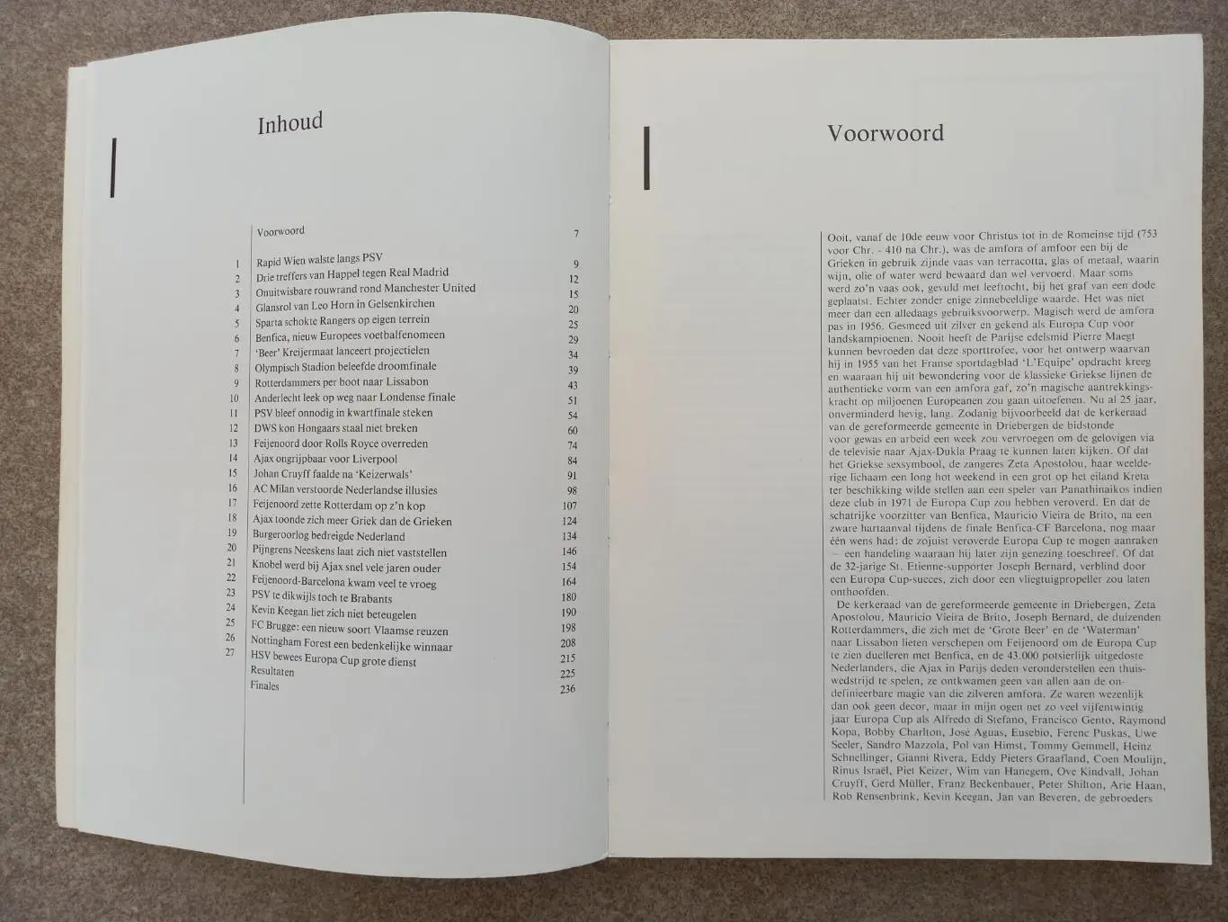 Кубок чемпионов 25 JAAR EUROPA CUP 1