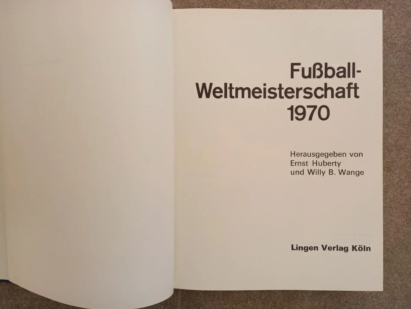 Чемпионат мира WM 1970 Lingen Koln 1