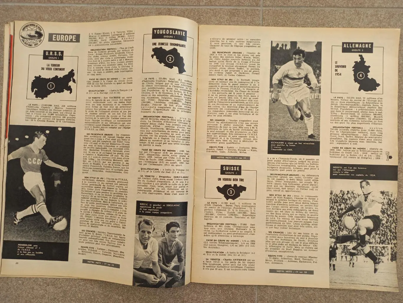 Football magazine 1962 28 3
