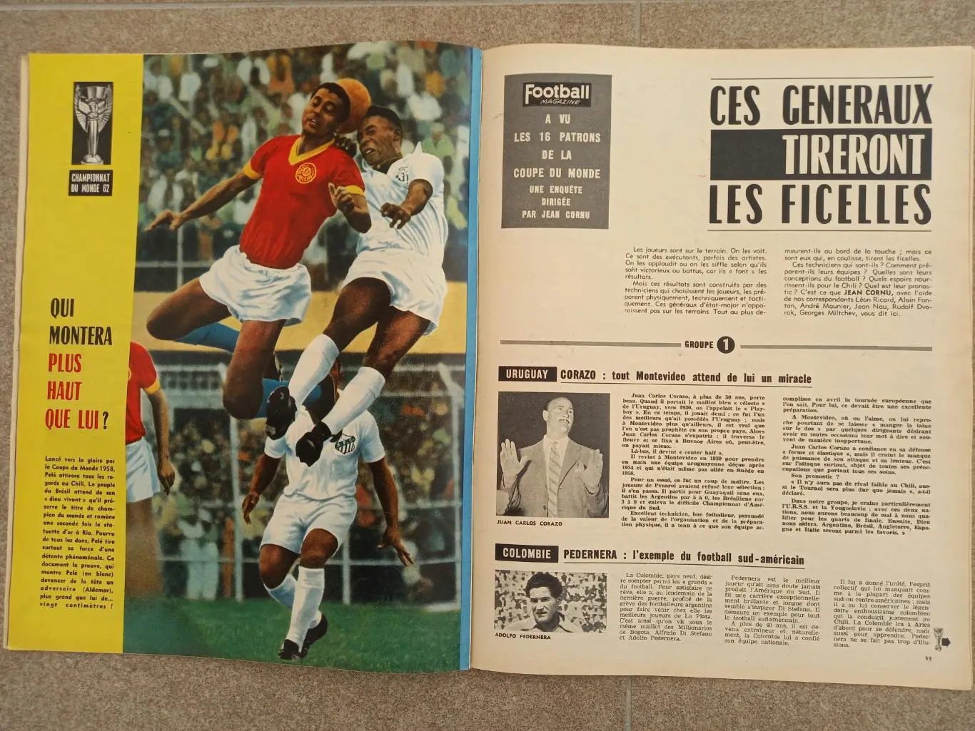 Football magazine 1962 28 6